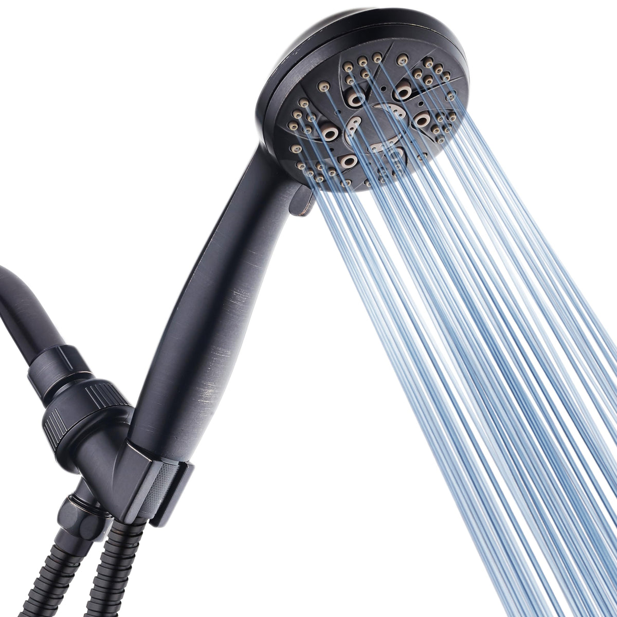 AquaDance High Pressure Luxury 6-mode Spiral Ergonomic Handheld Shower Head