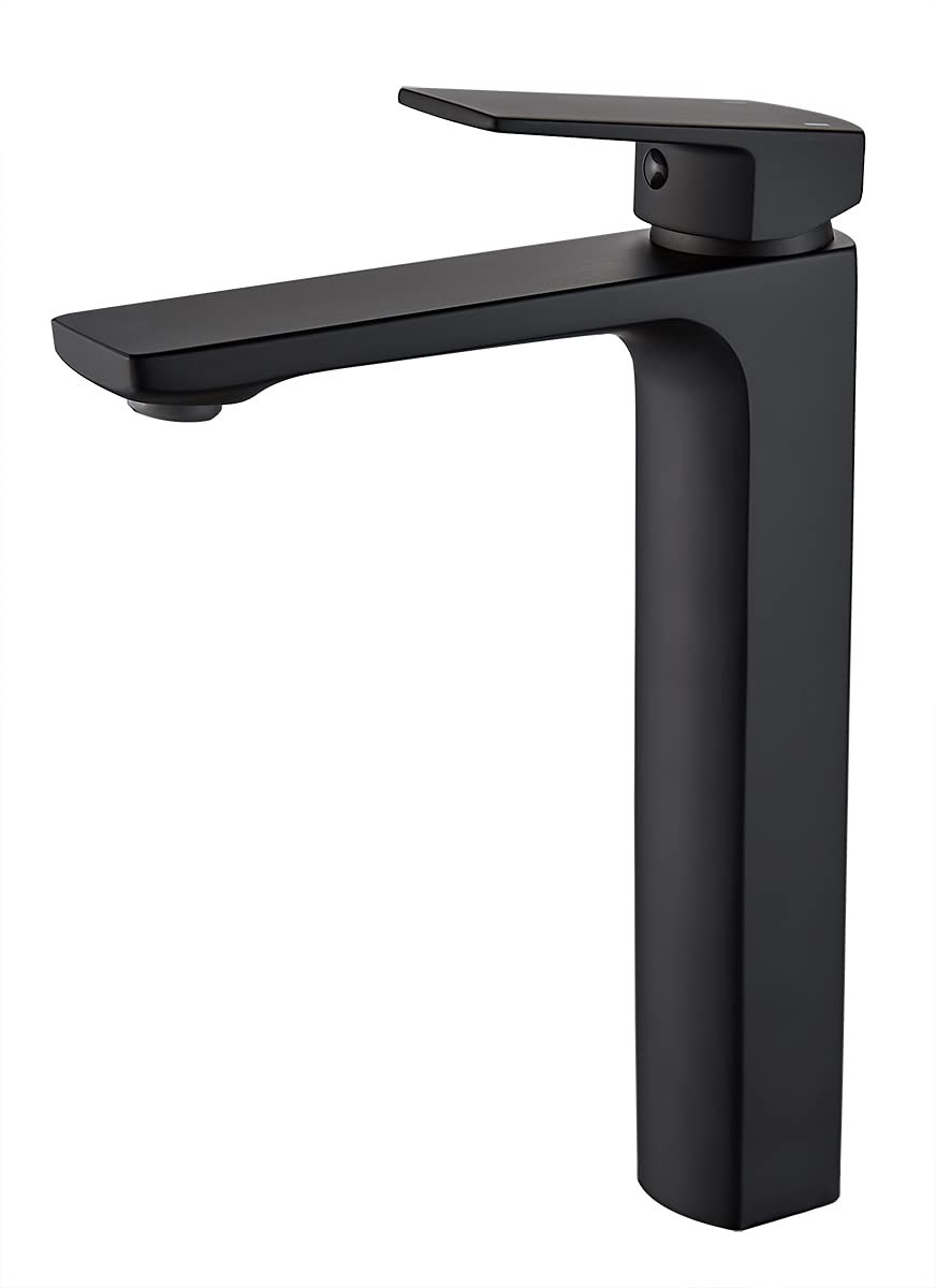 VOTON Chrome Bathroom Faucet Single Handle Bathroom Sink Faucet Lavatory Vanity Faucet with Pop Up Drain & Water Supply Lines