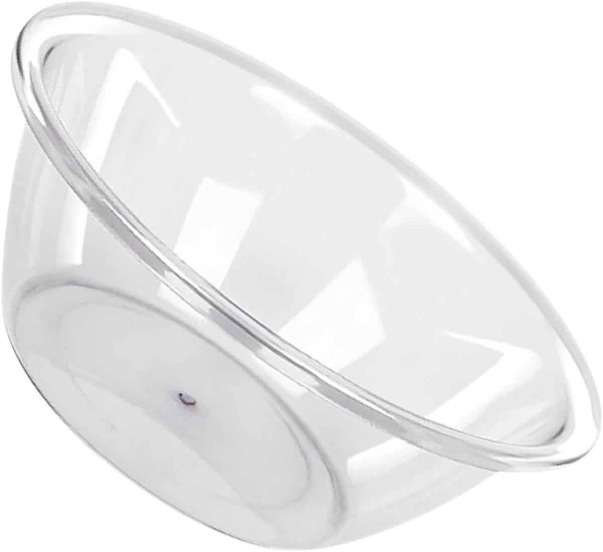 Transparent Wash Basin Transparent Wash Basin Thicken PET Multifunction Round Clear Washbasin Dish Tub for Home Kitchen Bathroom (S)