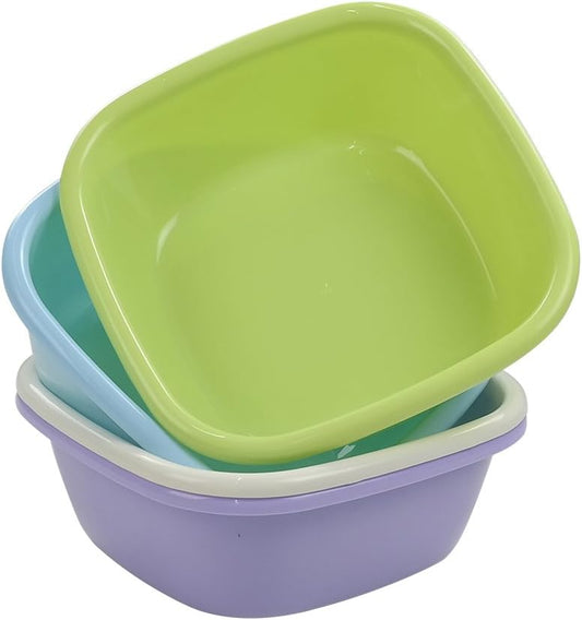 Anbers 8 Quart Small Wash Basins, 4-Pack