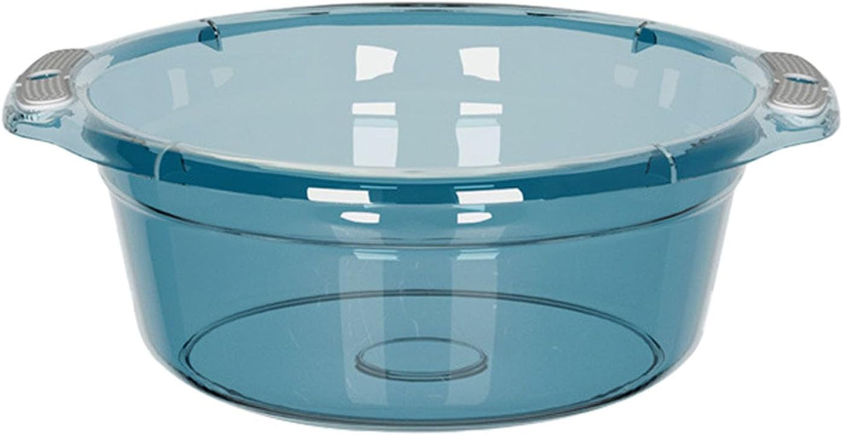 Pilipane Plastic Wash Basin Dish Basin with Handles Thick Durable Portable Dish Tub for Kitchen Bathroom Laundry Household Use (XL)