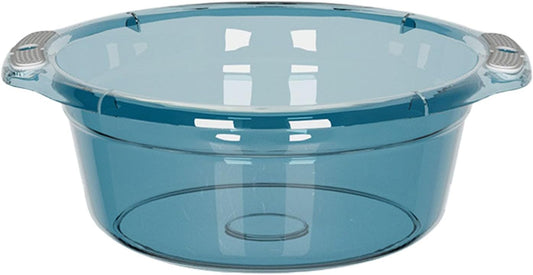 Pilipane Plastic Wash Basin Dish Basin with Handles Thick Durable Portable Dish Tub for Kitchen Bathroom Laundry Household Use (XL)