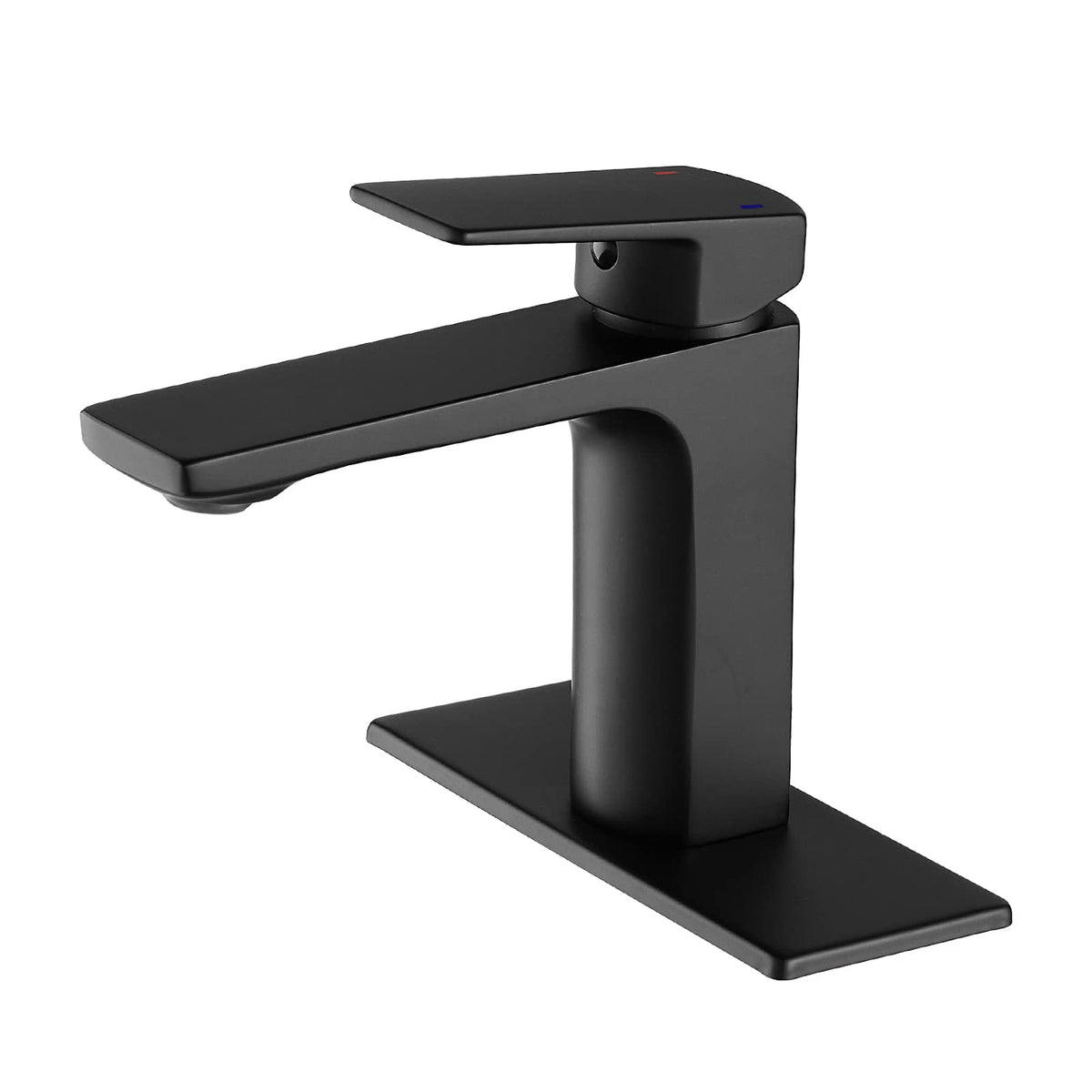 VOTON Chrome Bathroom Faucet Single Handle Bathroom Sink Faucet Lavatory Vanity Faucet with Pop Up Drain & Water Supply Lines