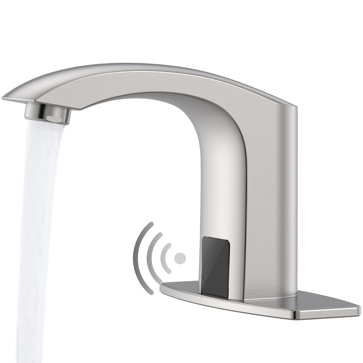 Touchless Bathroom Faucet, Sensor Faucets, Chrome