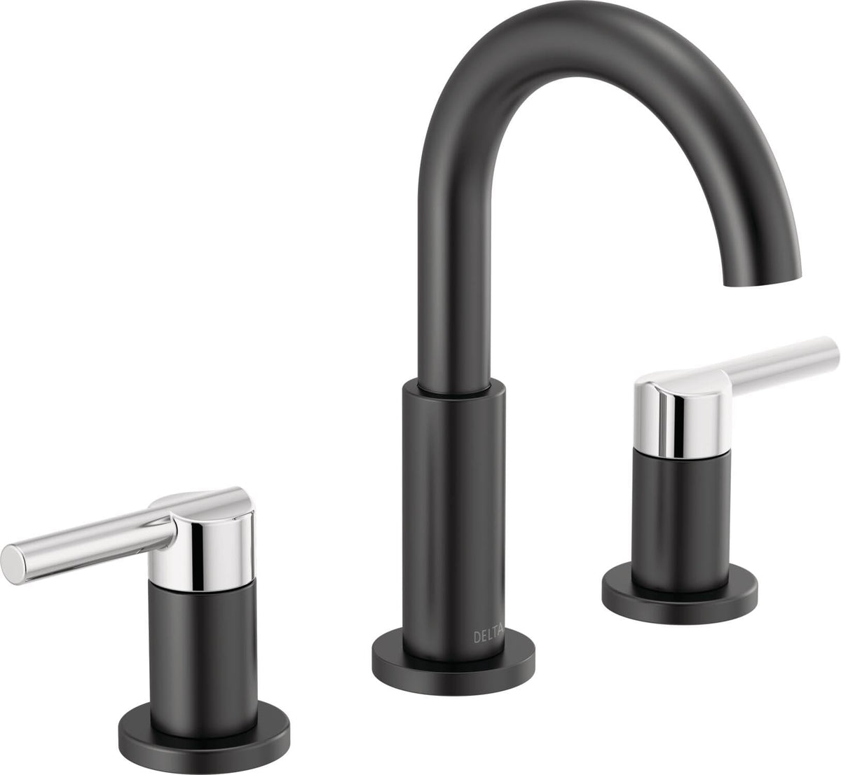 Delta Nicoli Brushed Gold Faucet 3 Hole, 8 Inch Widespread Bathroom Sink Faucet for Vanity, Push-Pop Drain Assembly, Champagne Bronze 35749LF-CZ