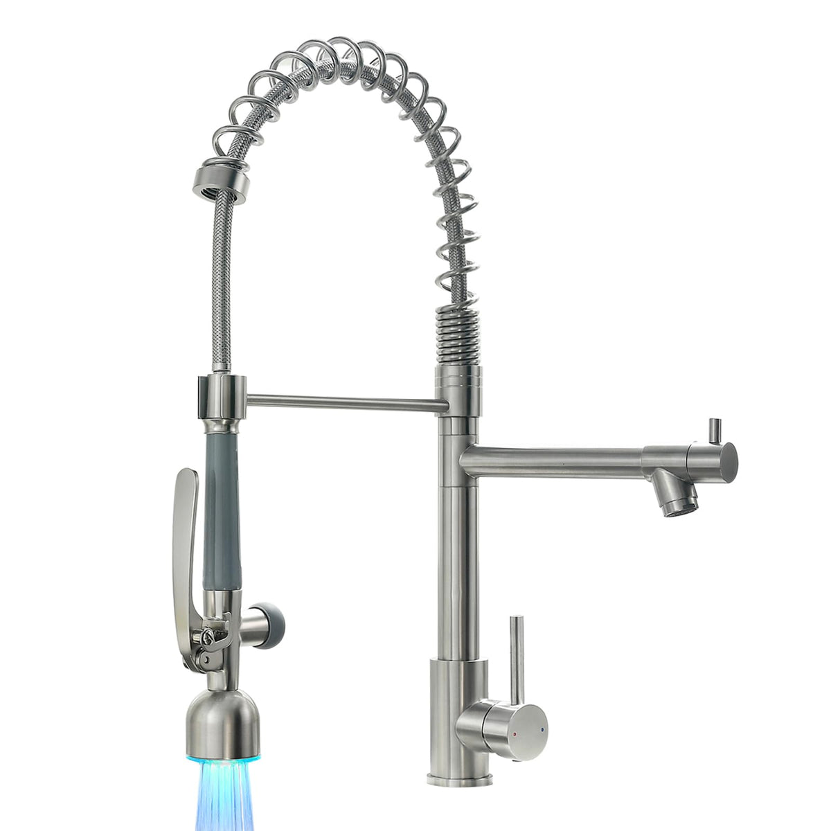 Fapully Black Kitchen Faucet,Commercial Pull Down Kitchen Sink Faucet