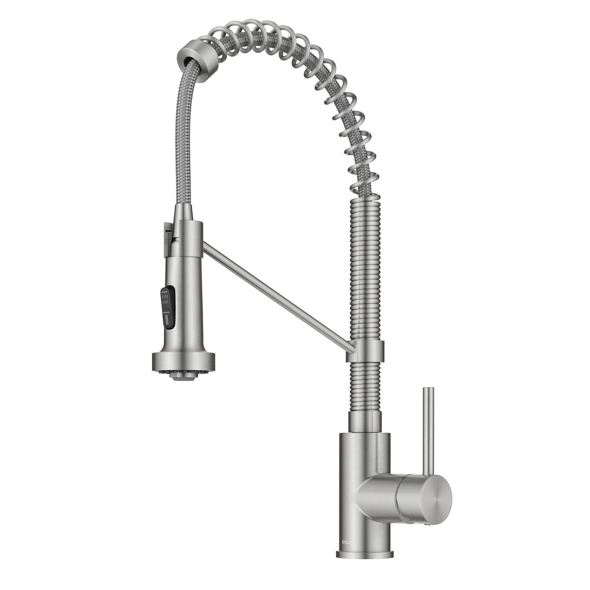 KRAUS Chrome 18.75 in Commercial Pull Down Kitchen Faucet KPF-1610CH