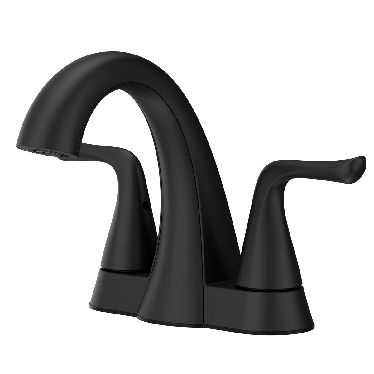 Pfister Willa 4 inch Centerset Bathroom Sink Faucet 2-Handle 3-Hole NSF Certified Spot Defense Brushed Nickel Vanity Faucet with Push & Seal Drain Installation LF048MALGS
