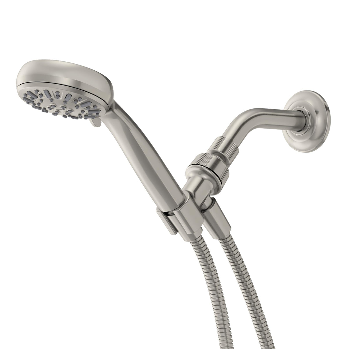 Moen Attune Shower Head with Handheld Sprayer, 6 Handheld Shower Head Spray Settings, Spot Resist Brushed Nickel Finish, 218H0SRN