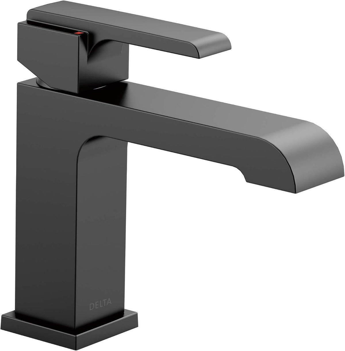 Delta Faucet Ara Single Hole Bathroom Faucet, Single Handle Bathroom Faucet Chrome, Bathroom Sink Faucet, Metal Drain Assembly, Chrome 567LF-MPU