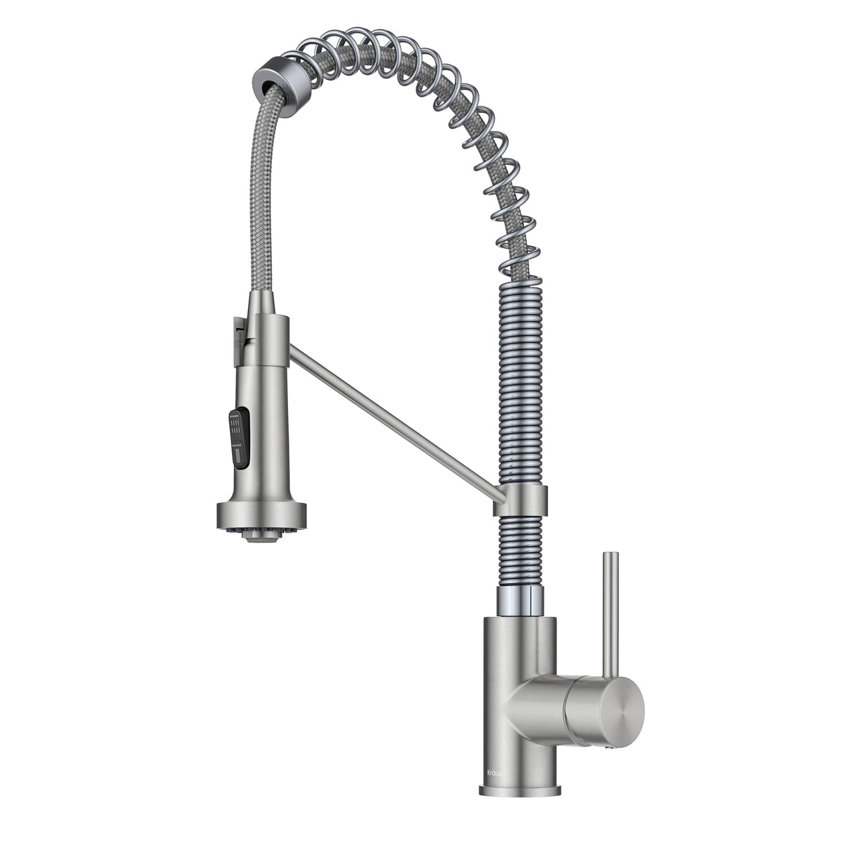KRAUS Chrome 18.75 in Commercial Pull Down Kitchen Faucet KPF-1610CH