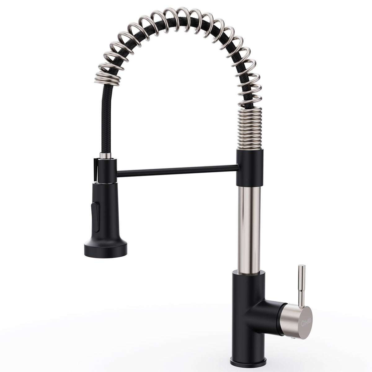 GIMILI Black Kitchen Faucet with Pull Down Sprayer