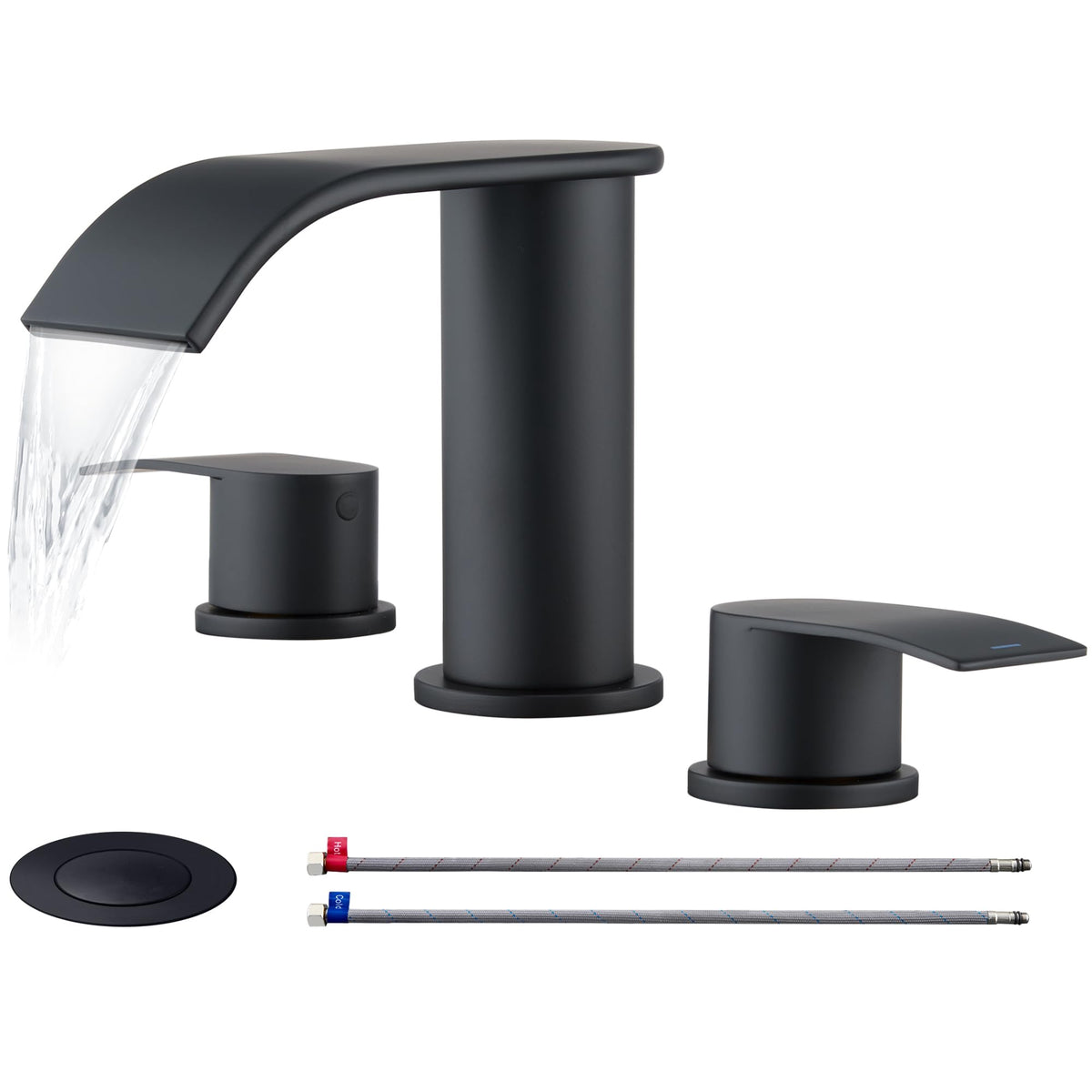 Ultimate Unicorn Waterfall Bathroom Faucet for Sink Chrome 4 Inch