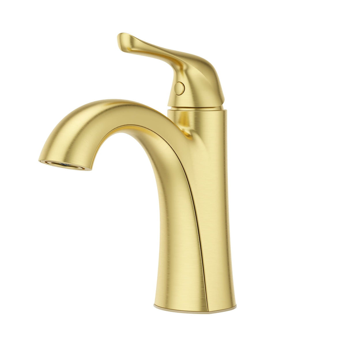 Pfister Willa 4 inch Centerset Bathroom Sink Faucet 2-Handle 3-Hole NSF Certified Spot Defense Brushed Nickel Vanity Faucet with Push & Seal Drain Installation LF048MALGS