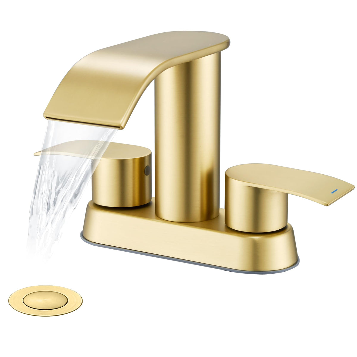 Ultimate Unicorn Waterfall Bathroom Faucet for Sink Chrome 4 Inch