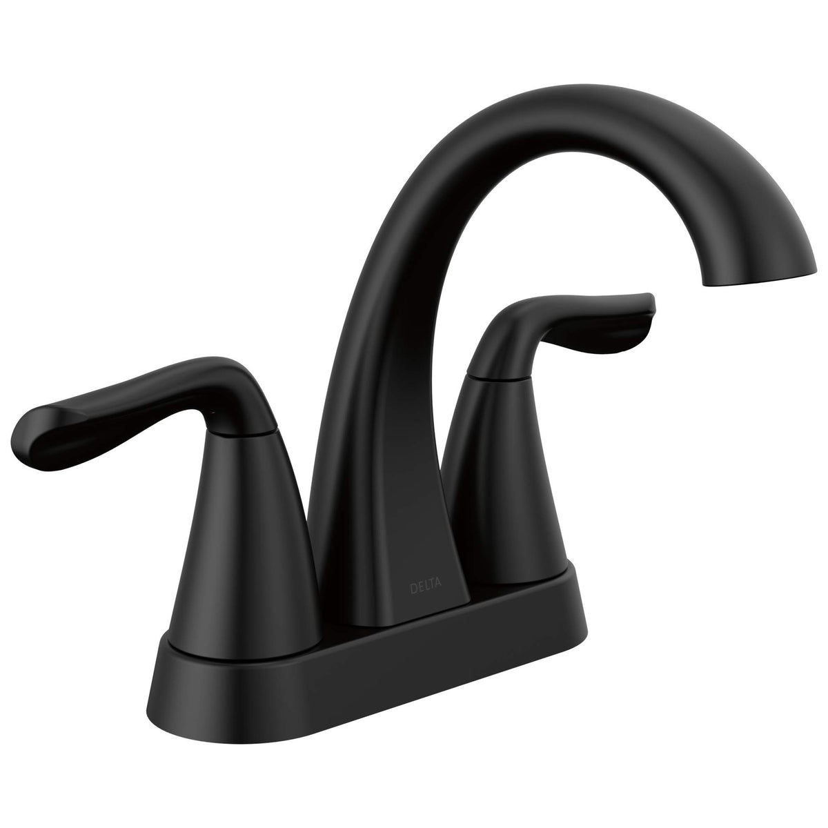 Delta Arvo Centerset Bathroom Faucet, Brushed Nickel 2-Handle Bathroom Faucet, Delta Bathroom Sink Faucet, Brushed Nickel 3-Hole Bathroom Faucet, Spotshield Stainless 25840LF-SS