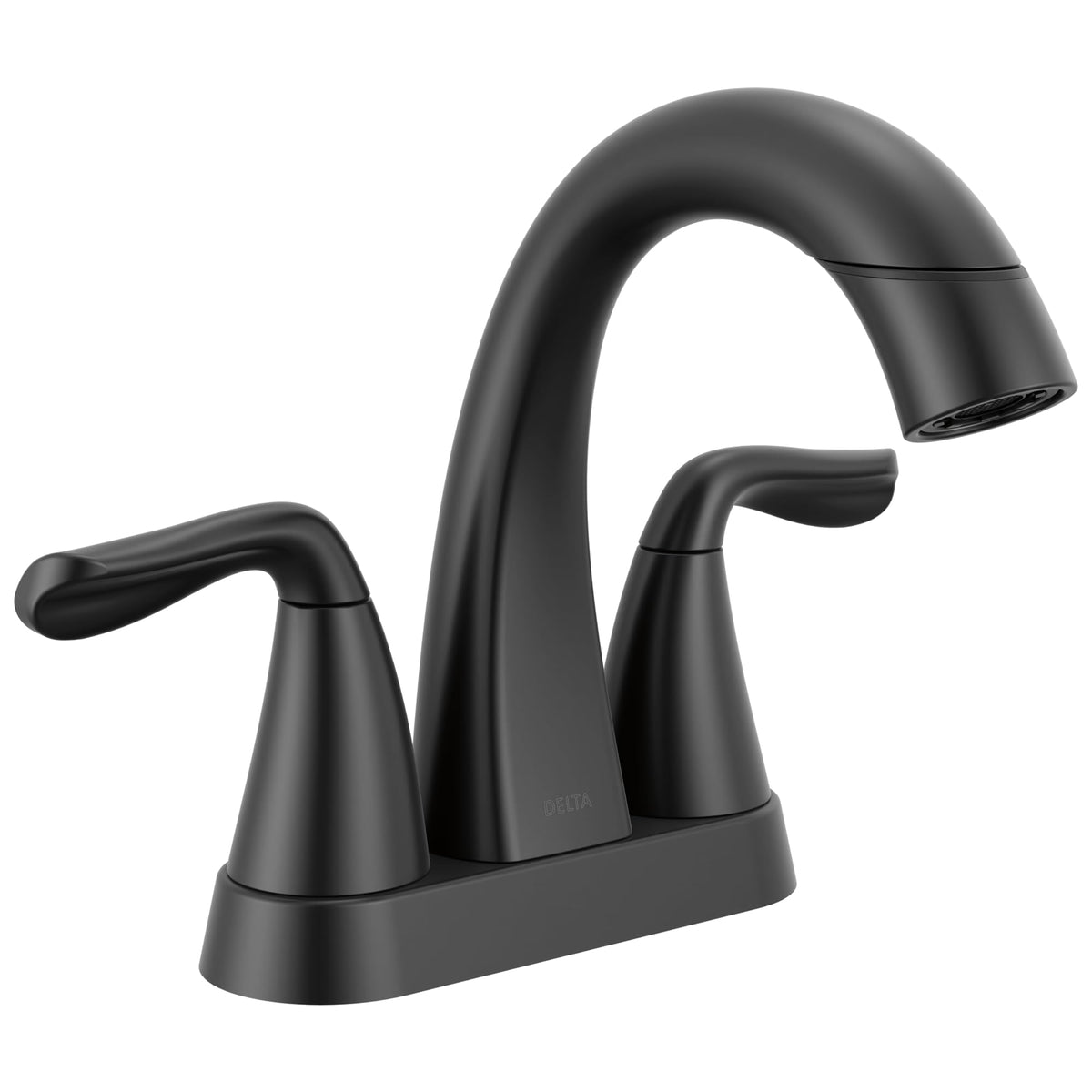 Delta Arvo Centerset Bathroom Faucet, Brushed Nickel 2-Handle Bathroom Faucet, Delta Bathroom Sink Faucet, Brushed Nickel 3-Hole Bathroom Faucet, Spotshield Stainless 25840LF-SS