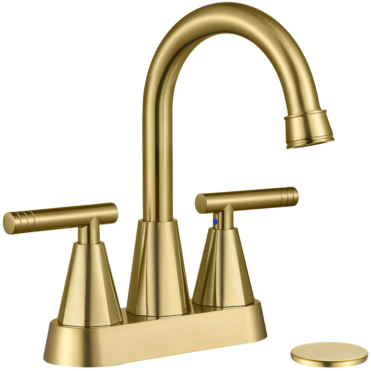 Cobbe Matte Black Bathroom Faucets, Centerset Bathroom Sink Faucet 4 Inch