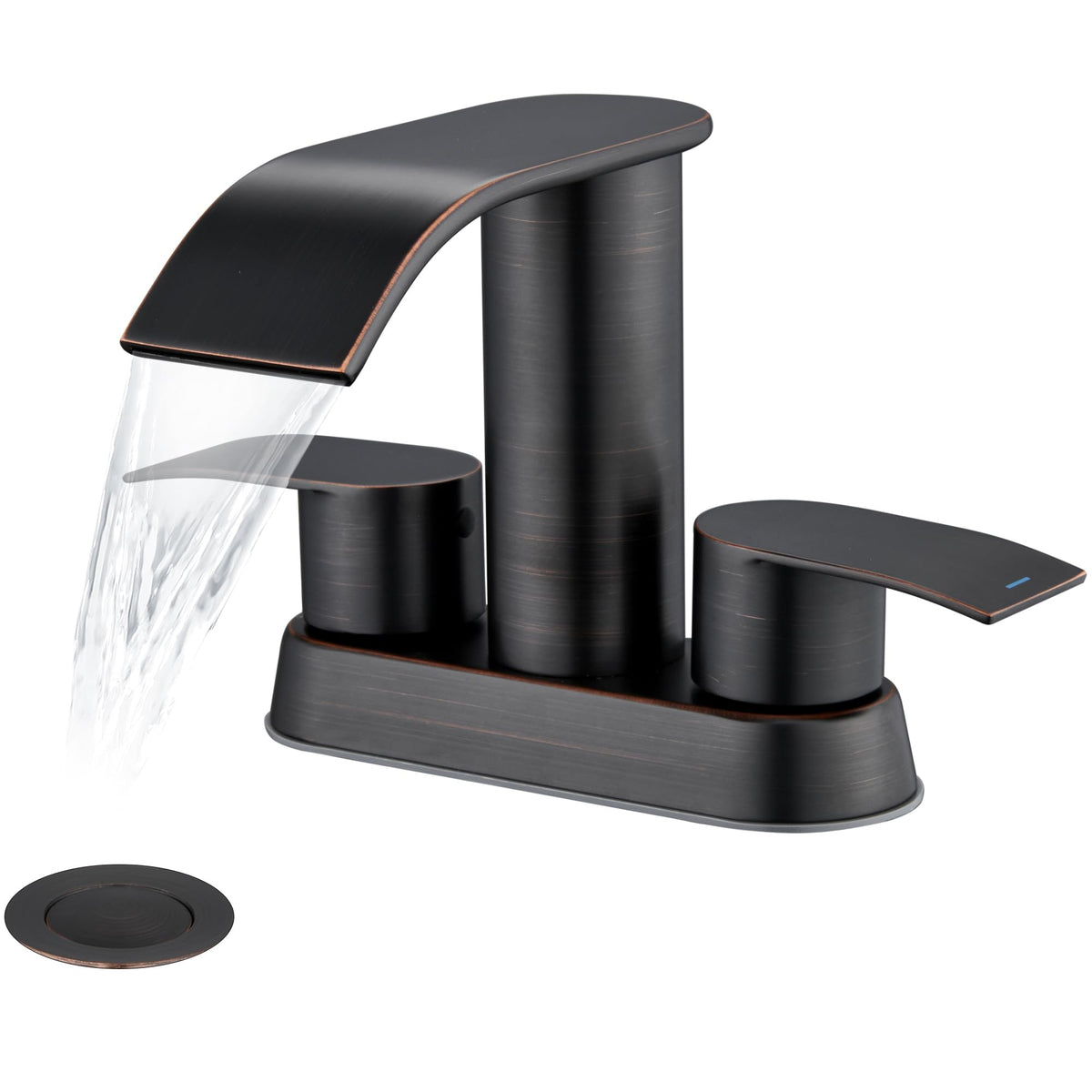 Ultimate Unicorn Waterfall Bathroom Faucet for Sink Chrome 4 Inch