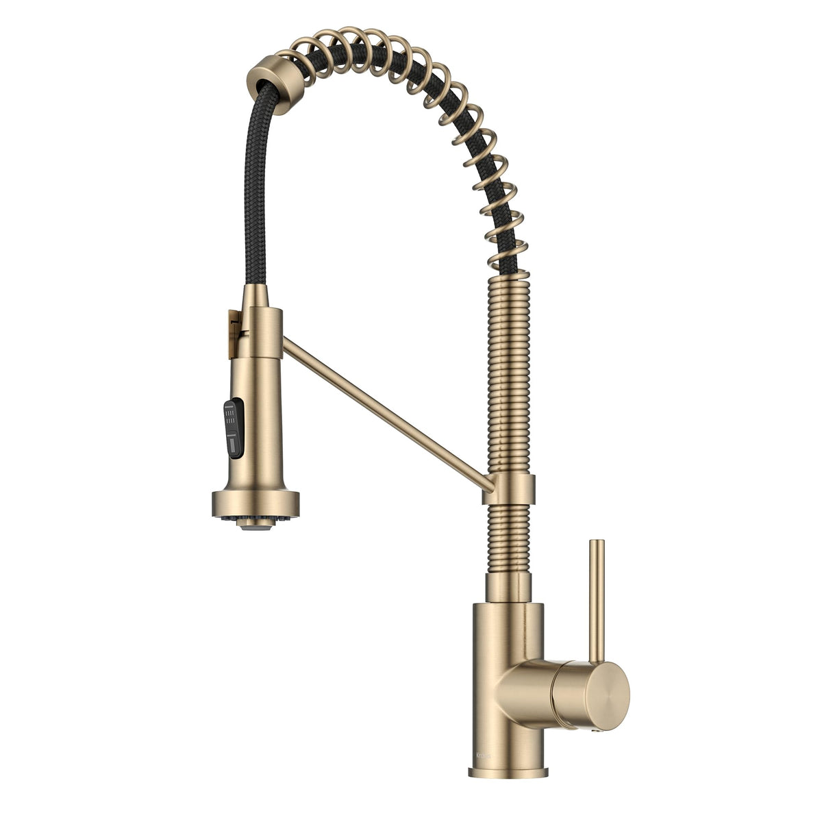 KRAUS Chrome 18.75 in Commercial Pull Down Kitchen Faucet KPF-1610CH
