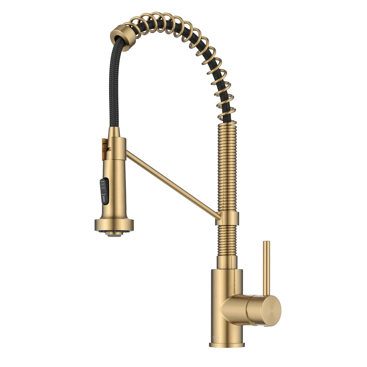KRAUS Chrome 18.75 in Commercial Pull Down Kitchen Faucet KPF-1610CH