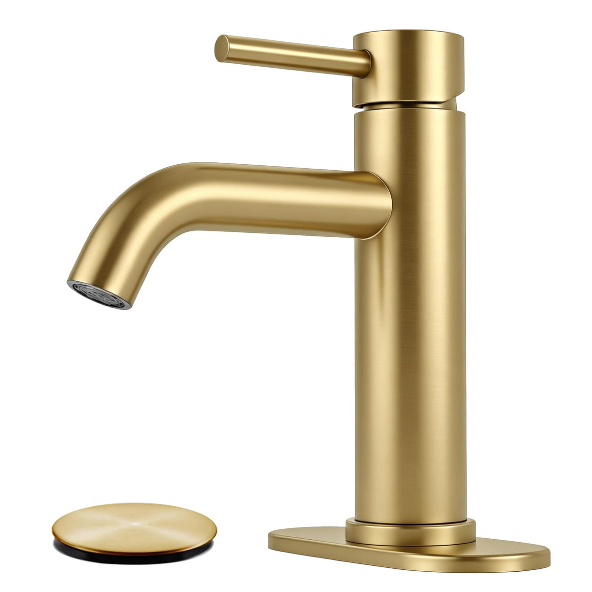 Bathroom Faucet Single Handle Bathroom Sink Faucet Brushed Nickel