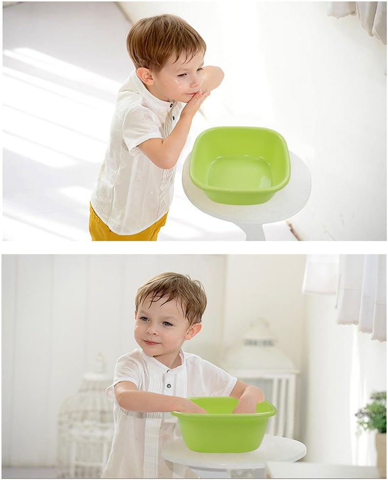 Anbers 8 Quart Small Wash Basins, 4-Pack