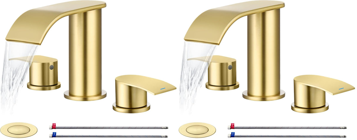 Ultimate Unicorn Waterfall Bathroom Faucet for Sink Chrome 4 Inch
