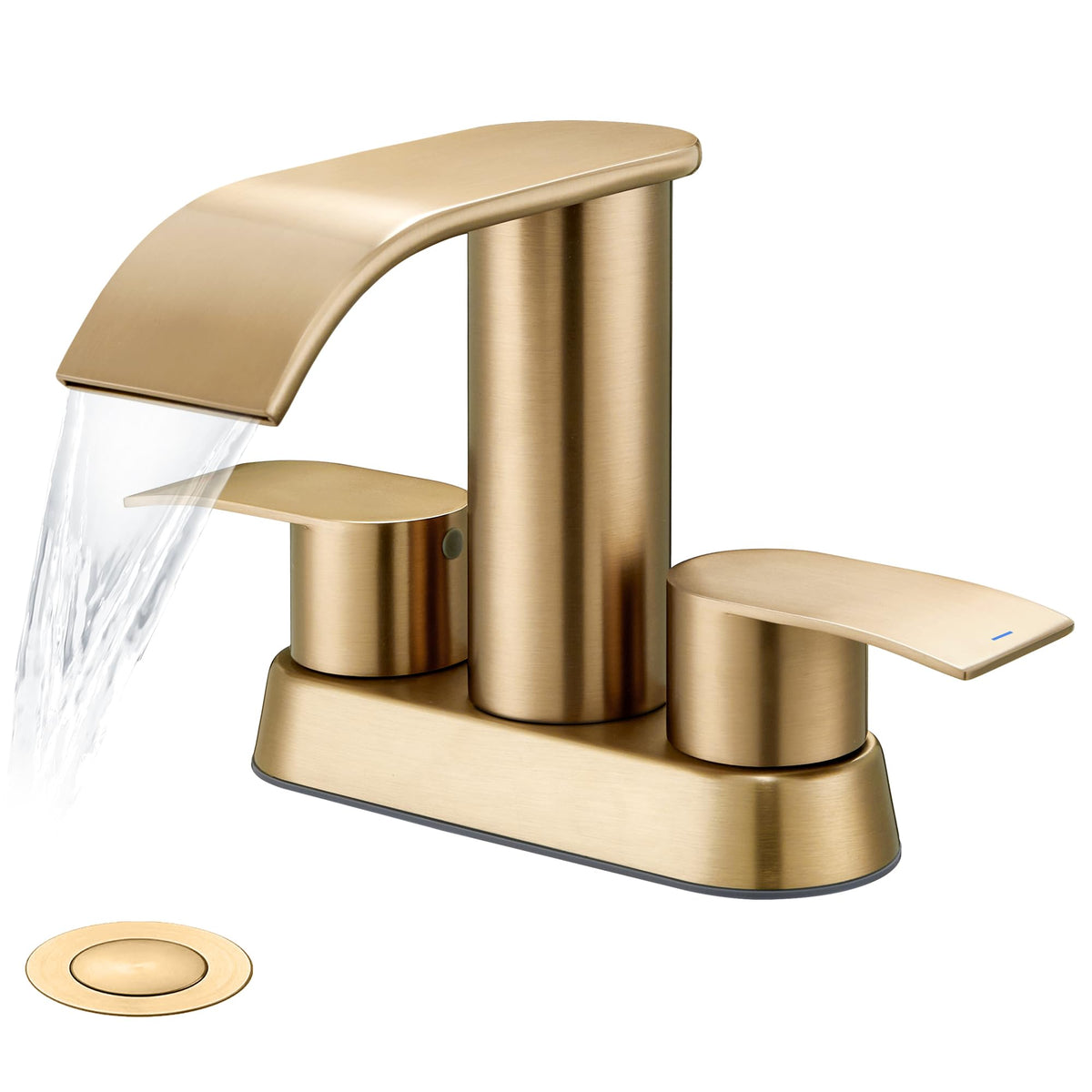 Ultimate Unicorn Waterfall Bathroom Faucet for Sink Chrome 4 Inch