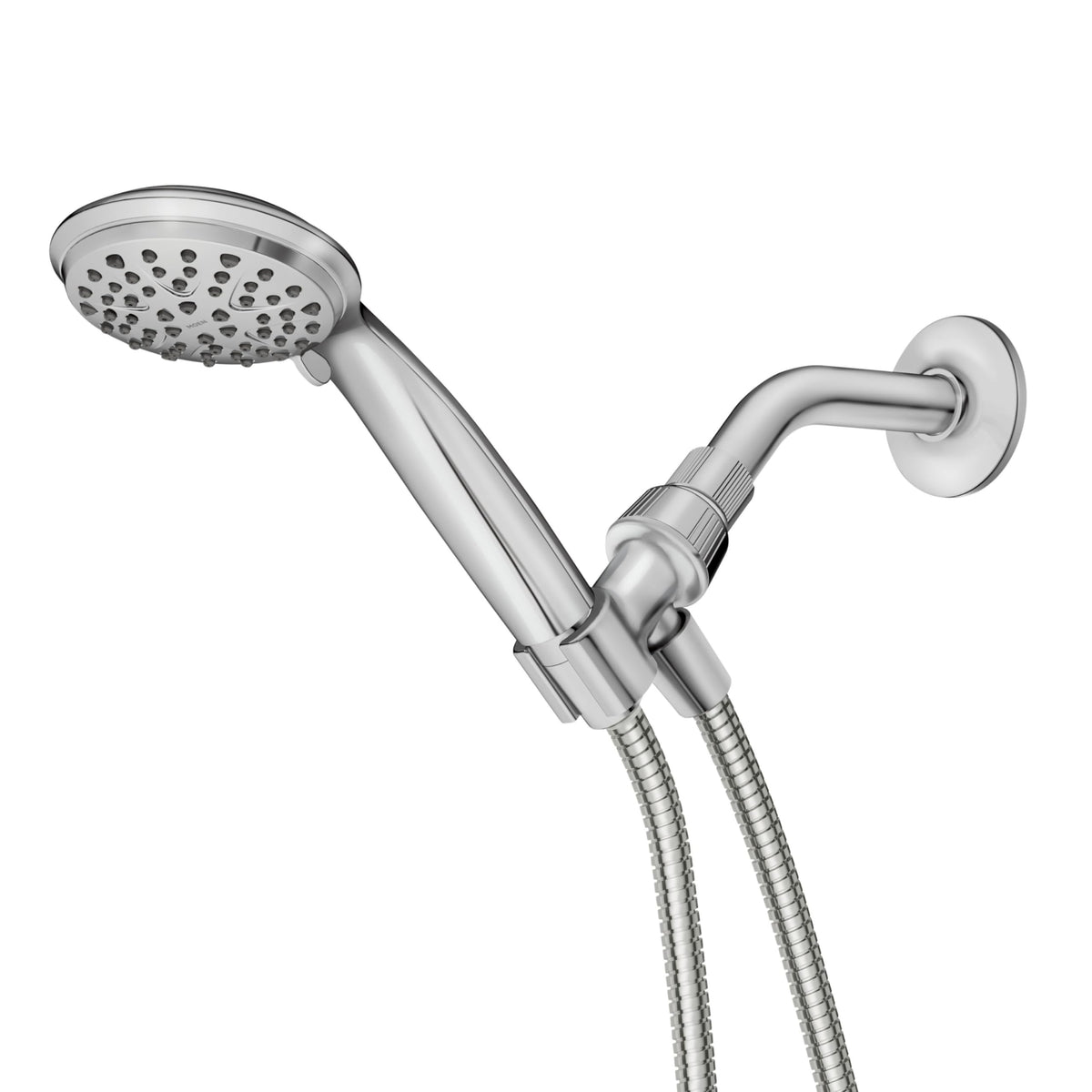 Moen Attune Shower Head with Handheld Sprayer, 6 Handheld Shower Head Spray Settings, Spot Resist Brushed Nickel Finish, 218H0SRN