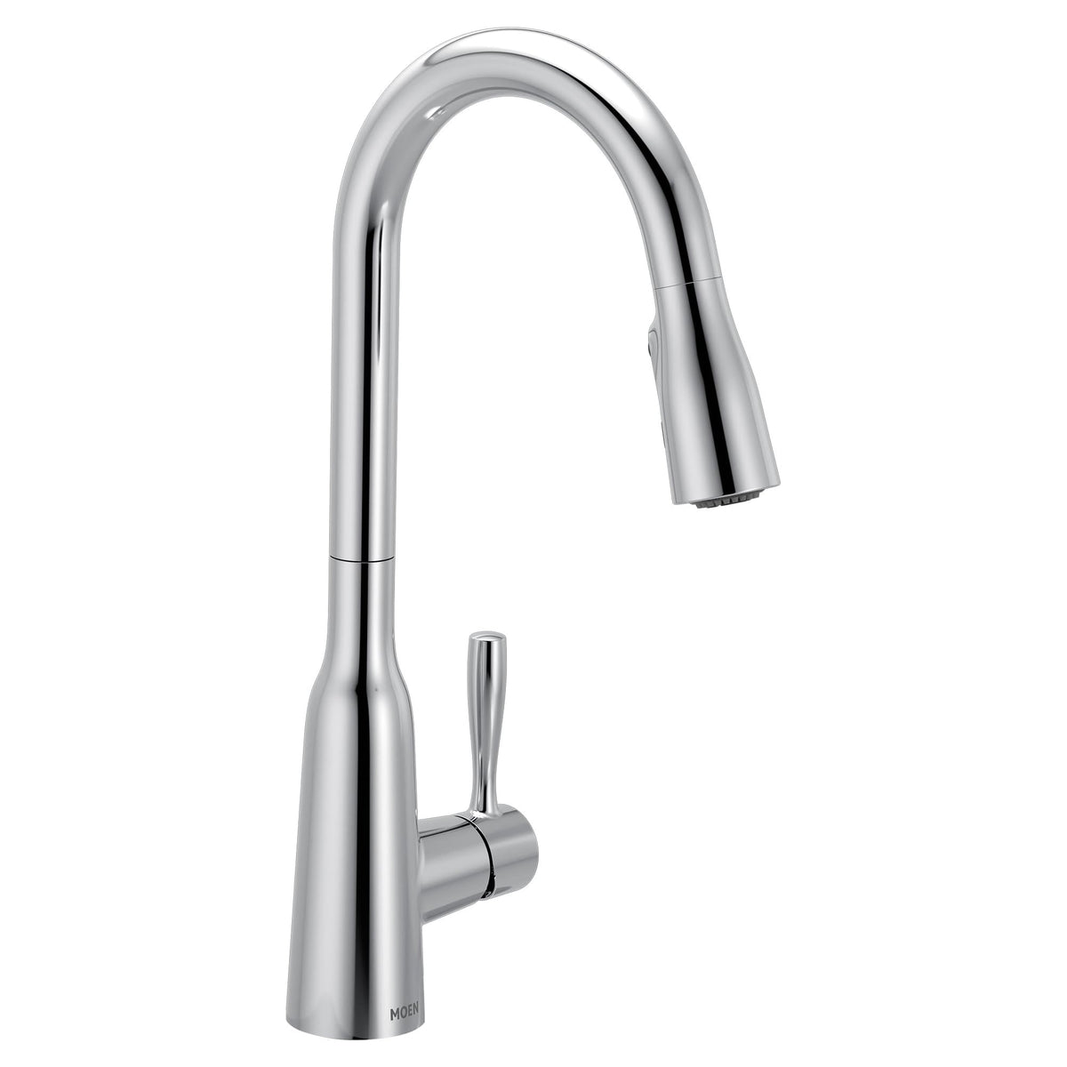 Moen Orivesi Stainless Pulldown Kitchen Faucet with Power Boost, Transitional Kitchen Faucet, One-Handle Single Hole High Arc, Easy Installation, Spot Resist Finish, 87891SRS
