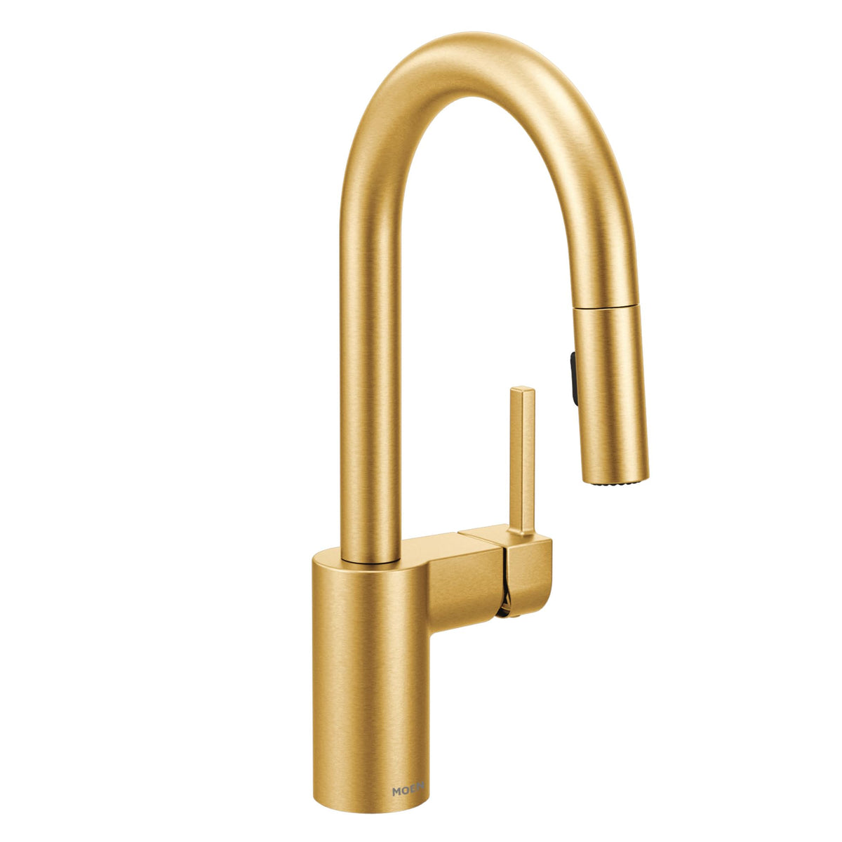 Moen Align Spot Resist Stainless One-Handle Modern Pulldown Bar Faucet with Power Clean and Reflex Docking System, 5965SRS