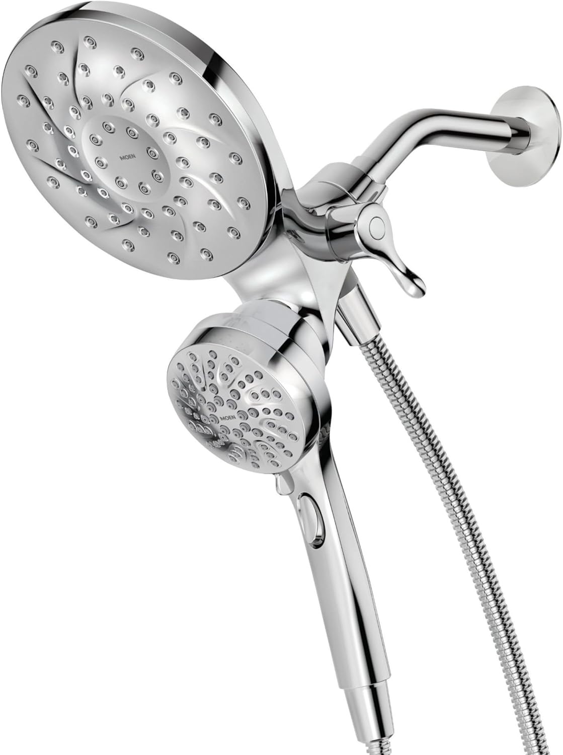 Moen 26009 Engage Magnetix Chrome 2-in-1 Rain Shower Head & Handshower