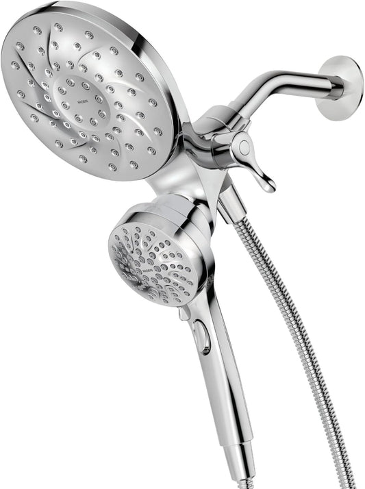 Moen 26009 Engage Magnetix Chrome 2-in-1 Rain Shower Head & Handshower