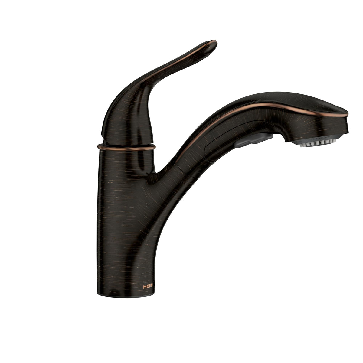 Moen 87557W Brecklyn Glacier White Pull-Out Kitchen Faucet