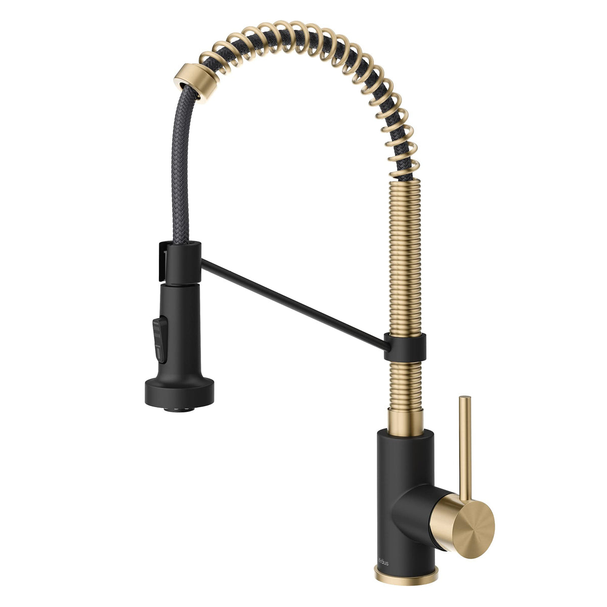 KRAUS Chrome 18.75 in Commercial Pull Down Kitchen Faucet KPF-1610CH