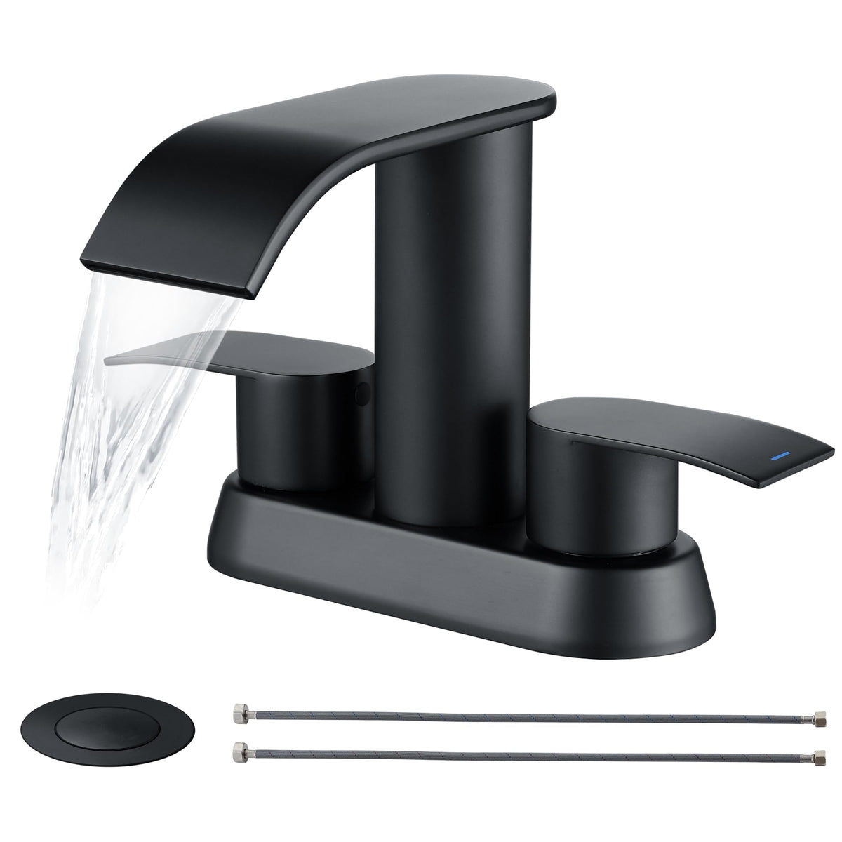 Ultimate Unicorn Waterfall Bathroom Faucet for Sink Chrome 4 Inch
