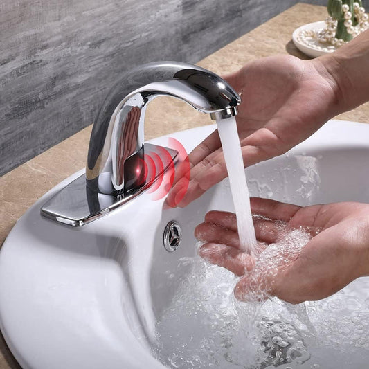 Charmingwater Touchless Bathroom Sink Faucet