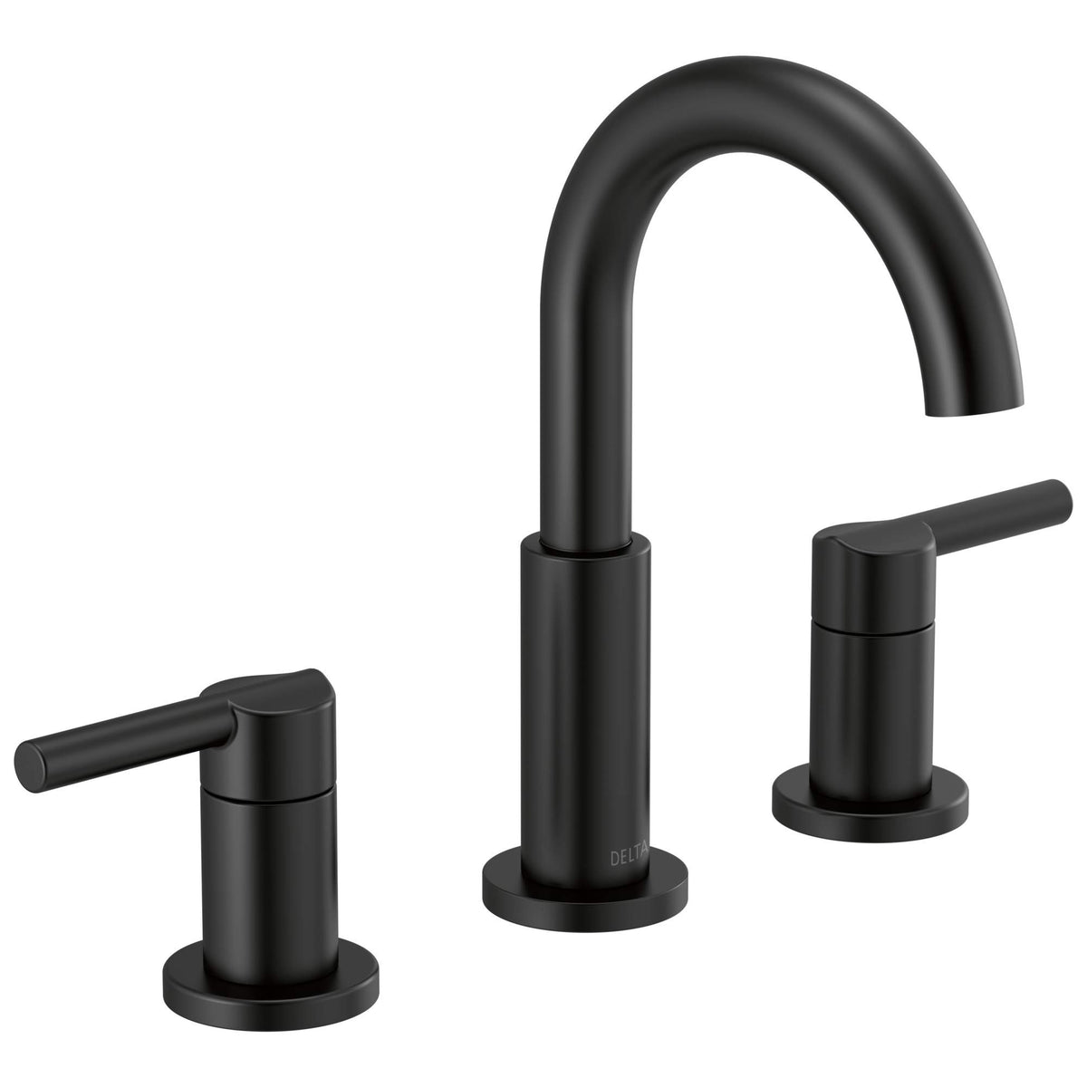 Delta Nicoli Brushed Gold Faucet 3 Hole, 8 Inch Widespread Bathroom Sink Faucet for Vanity, Push-Pop Drain Assembly, Champagne Bronze 35749LF-CZ