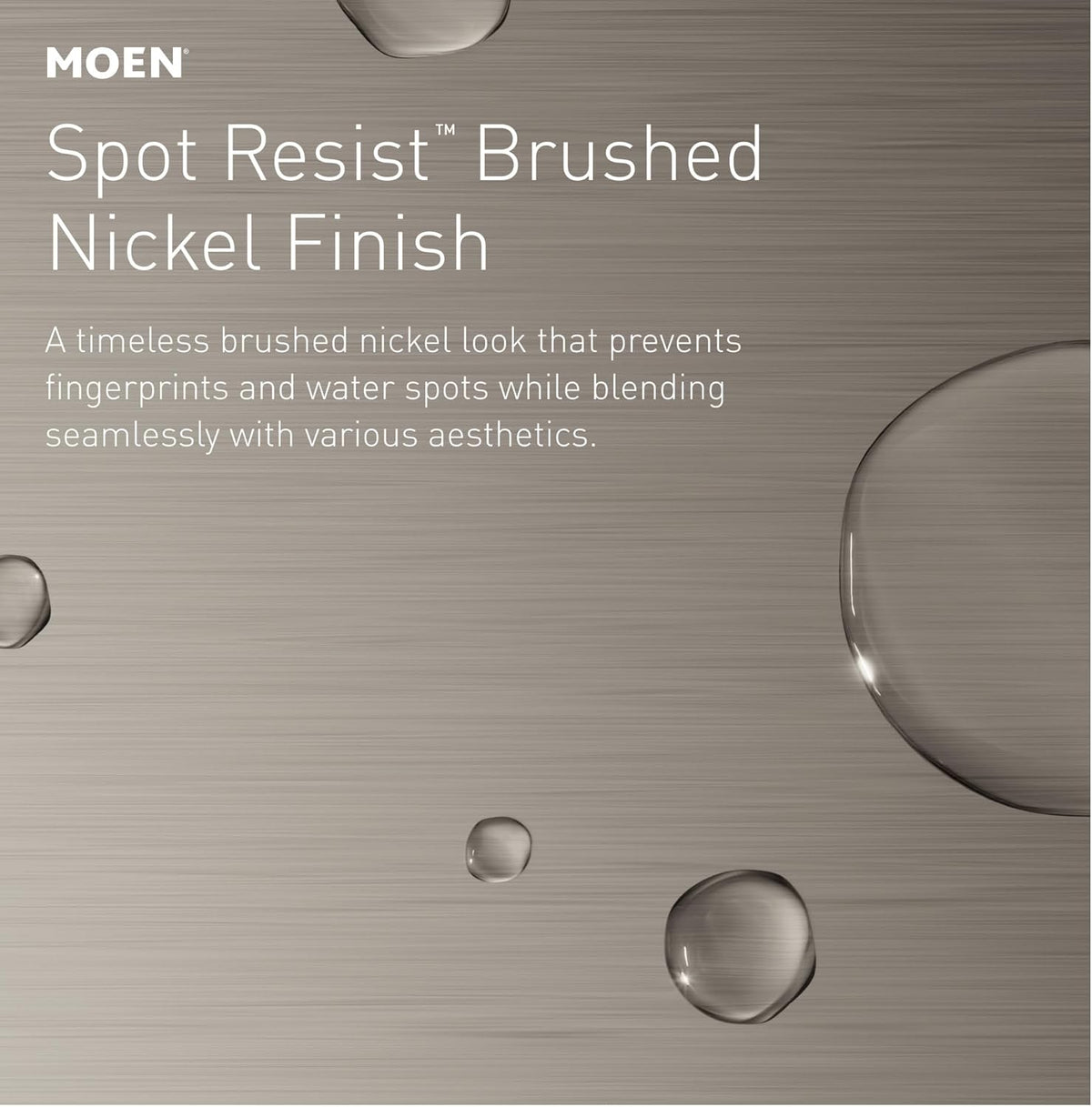 Moen Attune Shower Head with Handheld Sprayer, 6 Handheld Shower Head Spray Settings, Spot Resist Brushed Nickel Finish, 218H0SRN