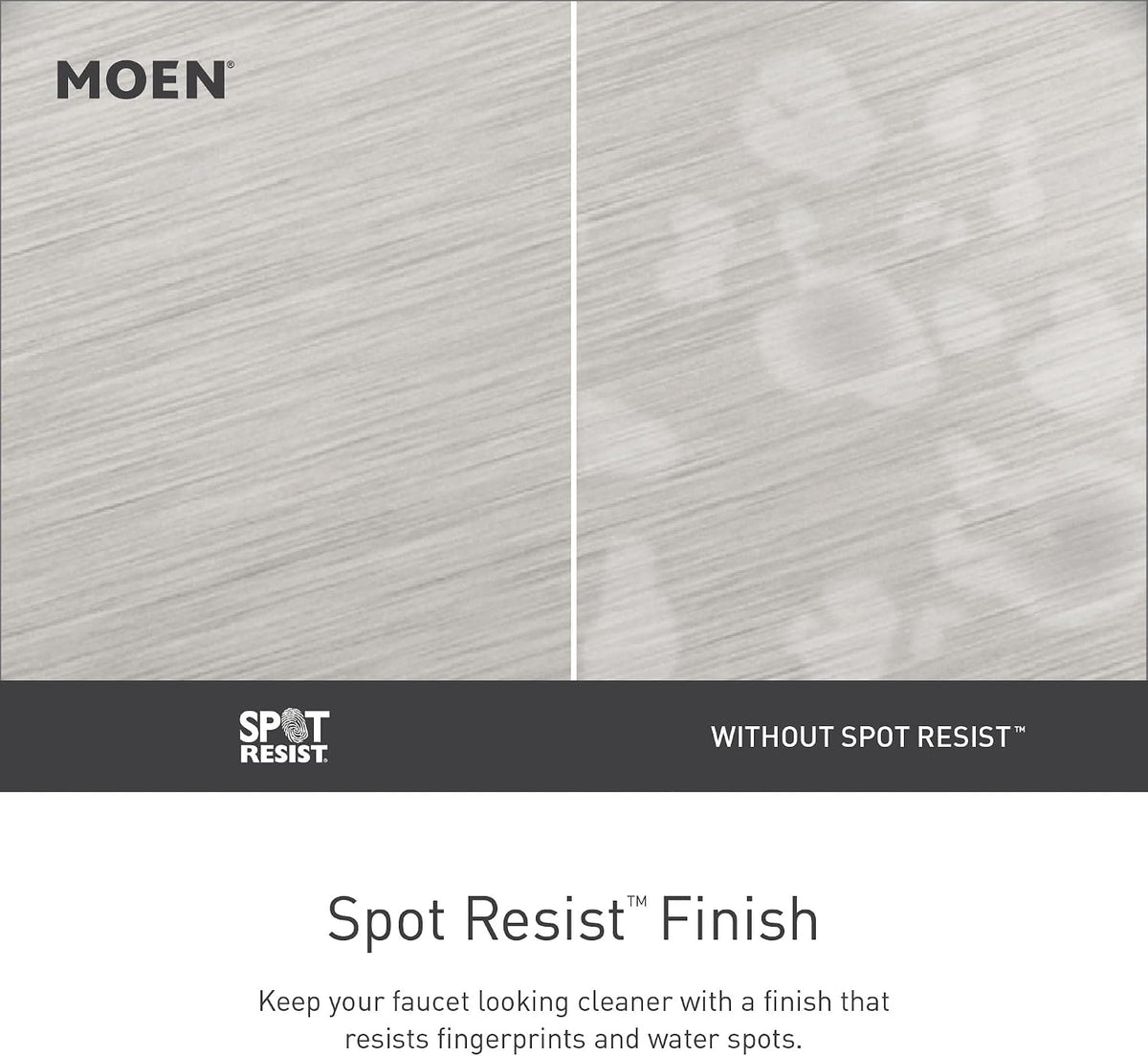 Moen Align Spot Resist Stainless One-Handle Modern Pulldown Bar Faucet with Power Clean and Reflex Docking System, 5965SRS