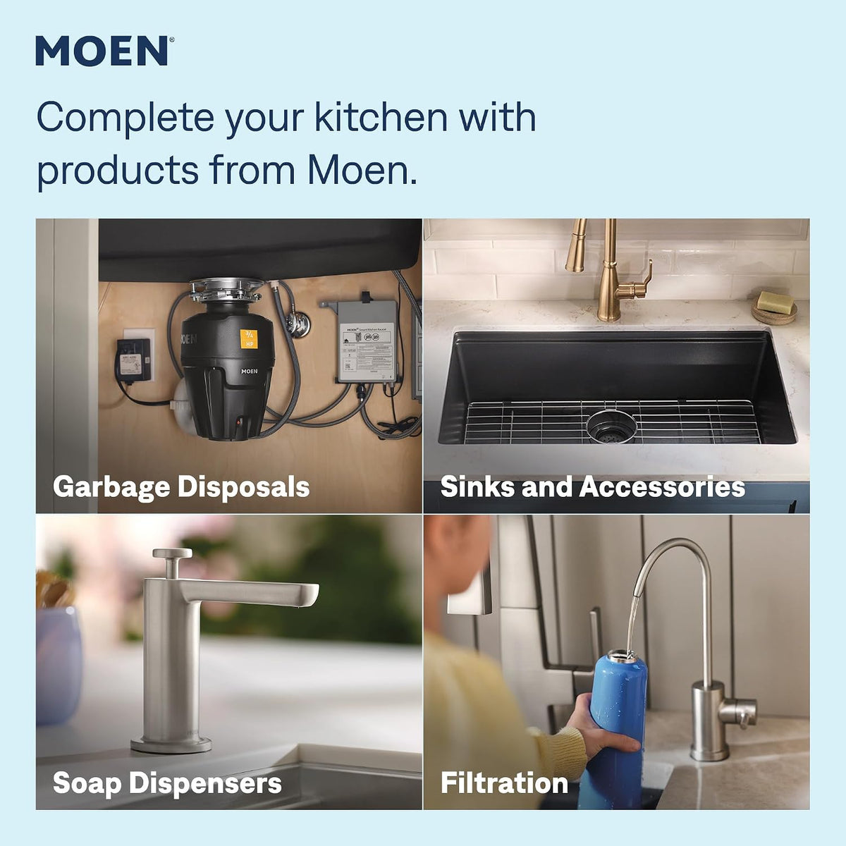 Moen 87557W Brecklyn Glacier White Pull-Out Kitchen Faucet