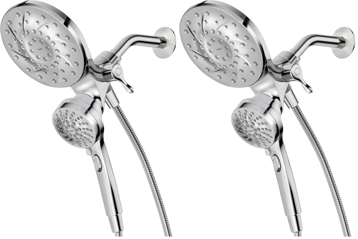 Moen 26009 Engage Magnetix Chrome 2-in-1 Rain Shower Head & Handshower