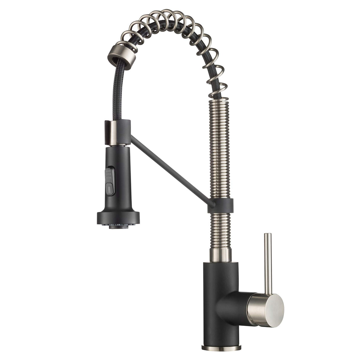 KRAUS Chrome 18.75 in Commercial Pull Down Kitchen Faucet KPF-1610CH