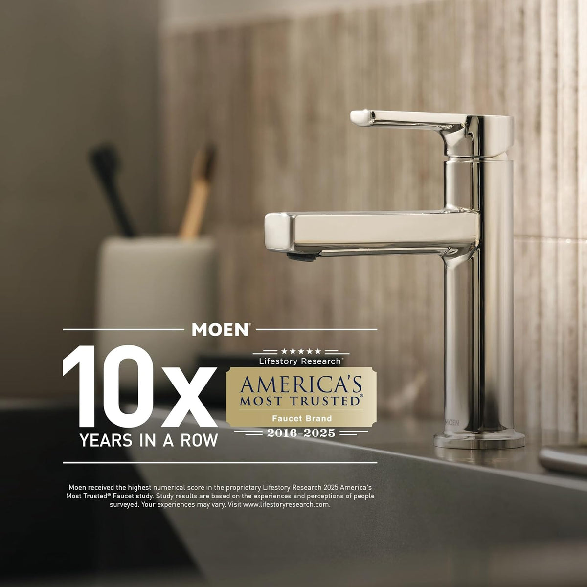 Moen Adler Chrome 3.5-Inch 4-Function Showerhead with various High-Pressure Options, Pressure Boosting Shower Head, 23026