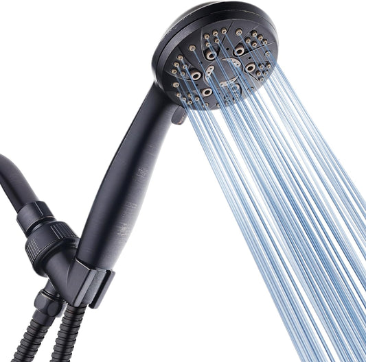 AquaDance High Pressure Luxury 6-mode Spiral Ergonomic Handheld Shower Head