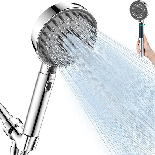 Shower Head with Handhled High Pressure Hand held Showerhead with 6 Modes