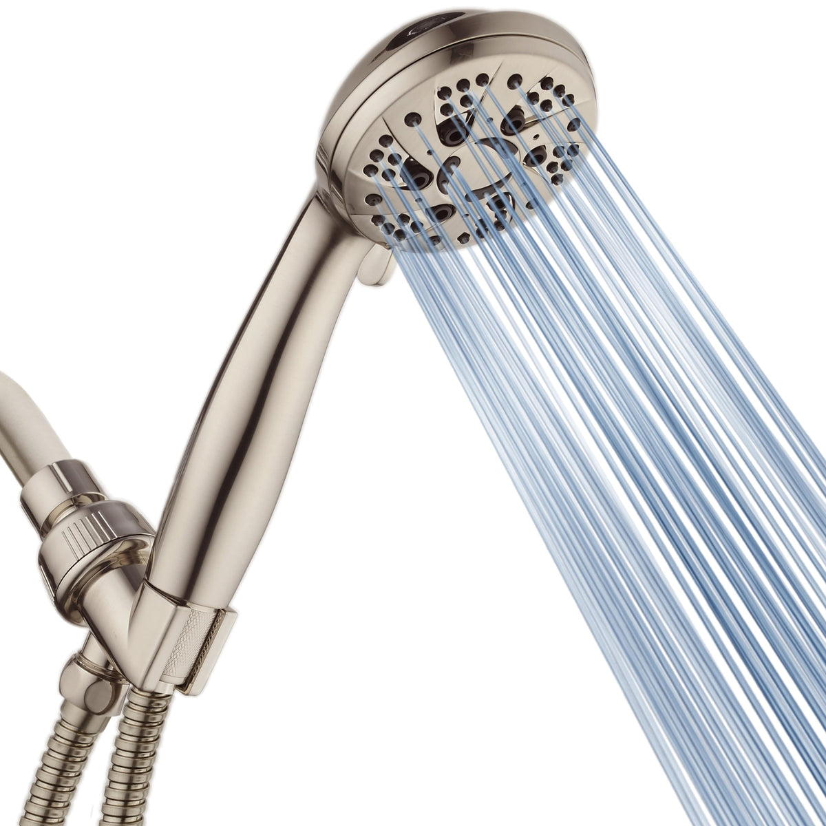 AquaDance High Pressure Luxury 6-mode Spiral Ergonomic Handheld Shower Head