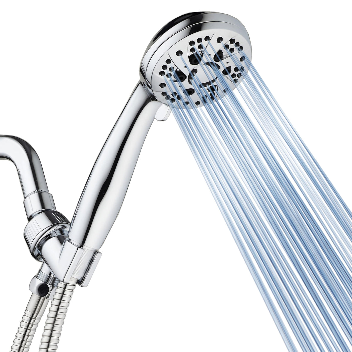 AquaDance High Pressure Luxury 6-mode Spiral Ergonomic Handheld Shower Head